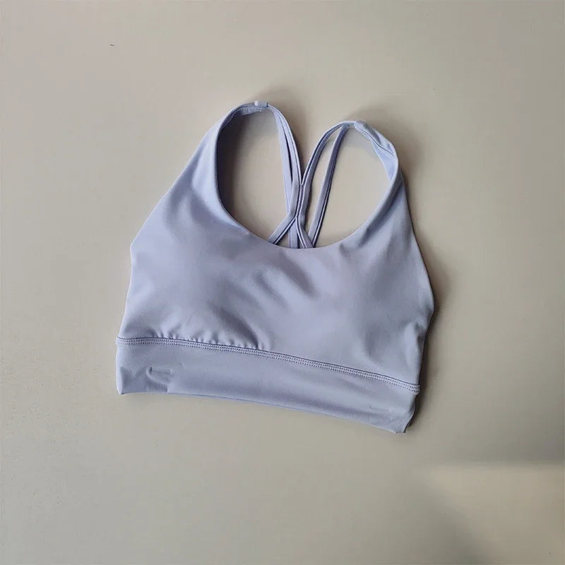 Tuta Da Yoga Donna Con Reggiseno Sportivo Fascia Alta Leggings Dimagranti Set Traspirante