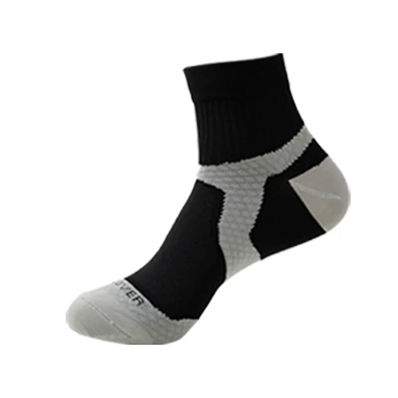Calzini Sportivi Uomo Caviglia Alta Compressione Con Protezione Per Corsa Cotone Nylon Stile 41