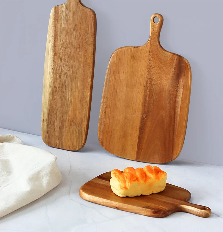 Tagliere In Legno Di Faggio Di Alta Qualità Per Cucina Tagliere Multiuso Per Pizza Pane Frutta Sushi Vassoio Sospeso