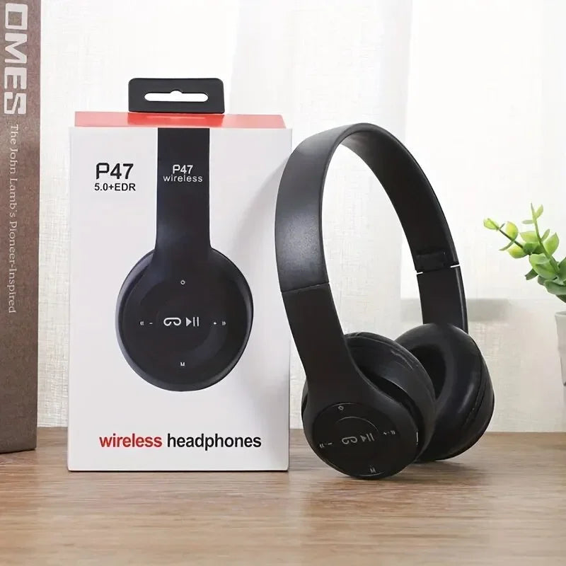 Cuffia Bluetooth 5.0 Pieghevole Senza Fili Hifi Stereo Bass Auricolare Casco per Bambini Regalo con Microfono