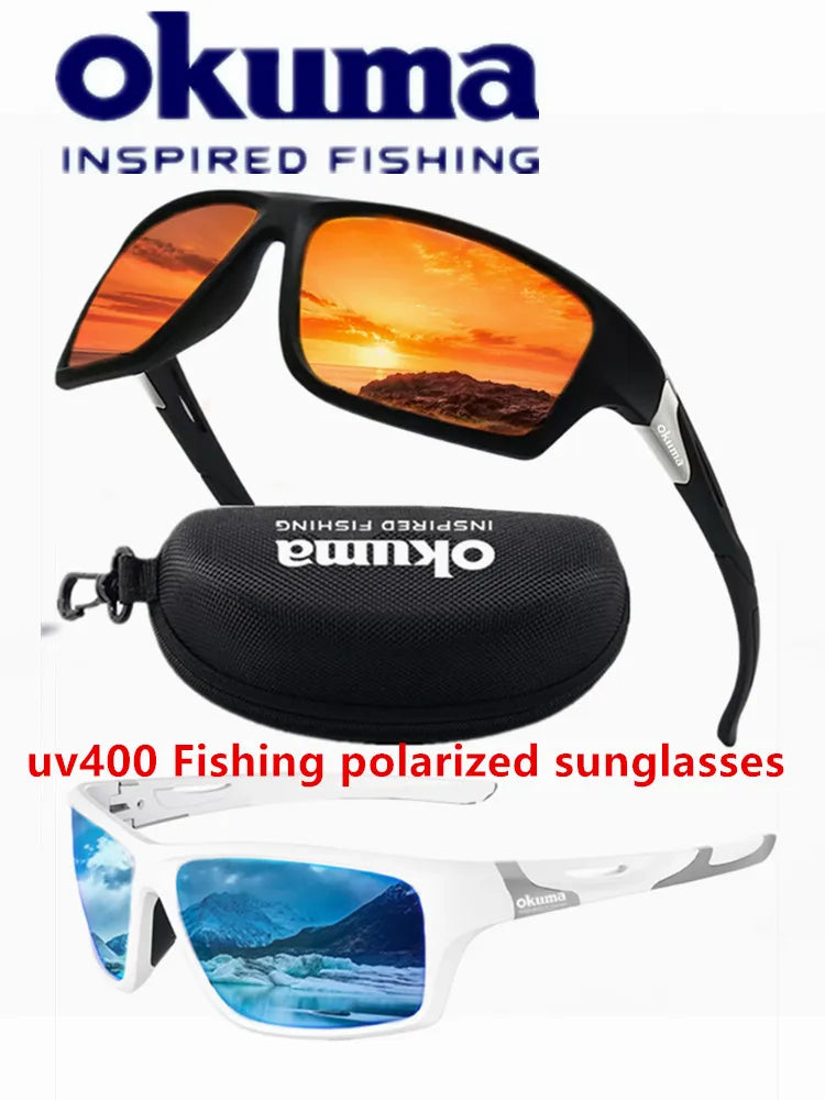Occhiali Da Sole Polarizzati Da Pesca Okuma UV400 Per Ciclismo E Attività All Aperto Protezione Solare Antiriflesso