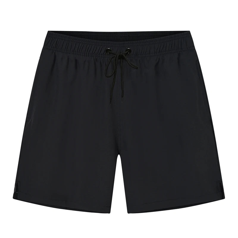 DATIFER Estate 2026 Pantaloncini Da Uomo In Poliestere Con Fodera Spandex 2 In 1 Elastico Vita Tasca Cerniera Palestra