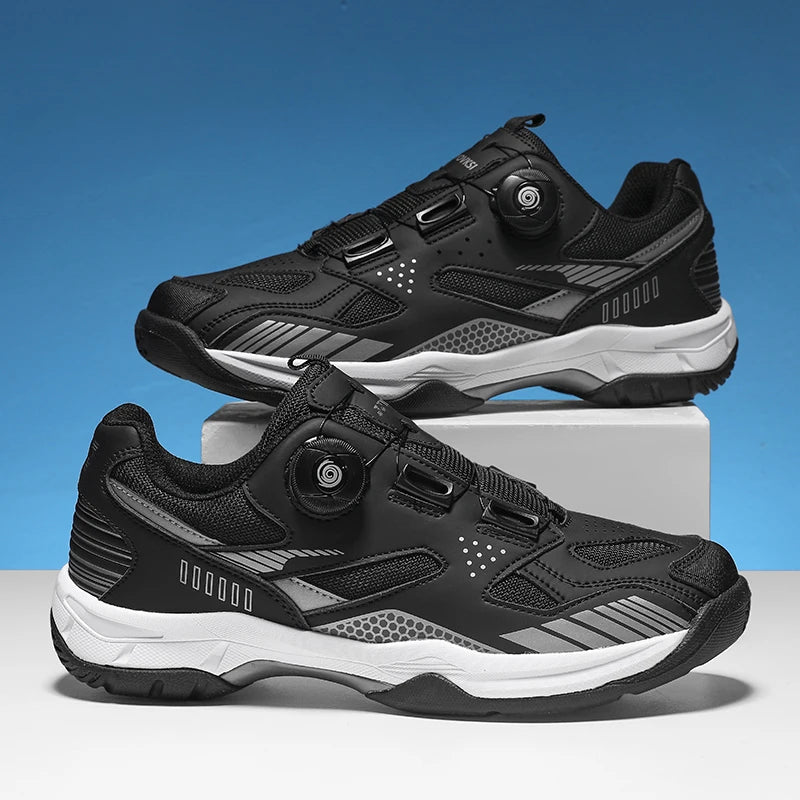 Scarpe da Badminton con Allacciatura Rapida Uomo e Donna Allenamento Ginnastica Antiscivolo Ammortizzanti Pallavolo