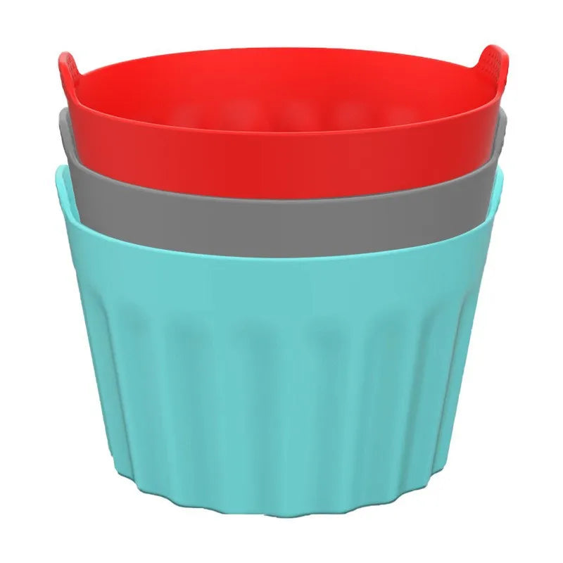 Stampo In Silicone Per Friggitrice Ad Aria Vassoio Multiuso Muffin Torta Crostata E Uova Accessori