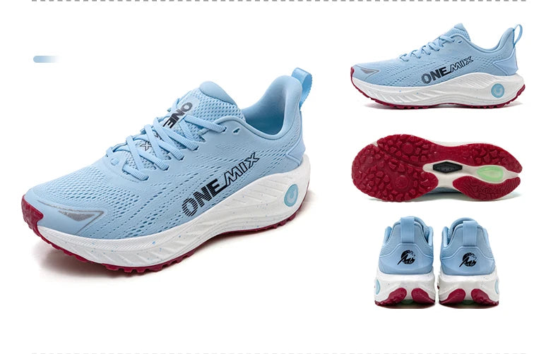 ONEMIX Scarpe Da Corsa Traspiranti Estive Leggere Per Uomo E Donna Scarpe Da Ginnastica Con Cuscino Massaggio