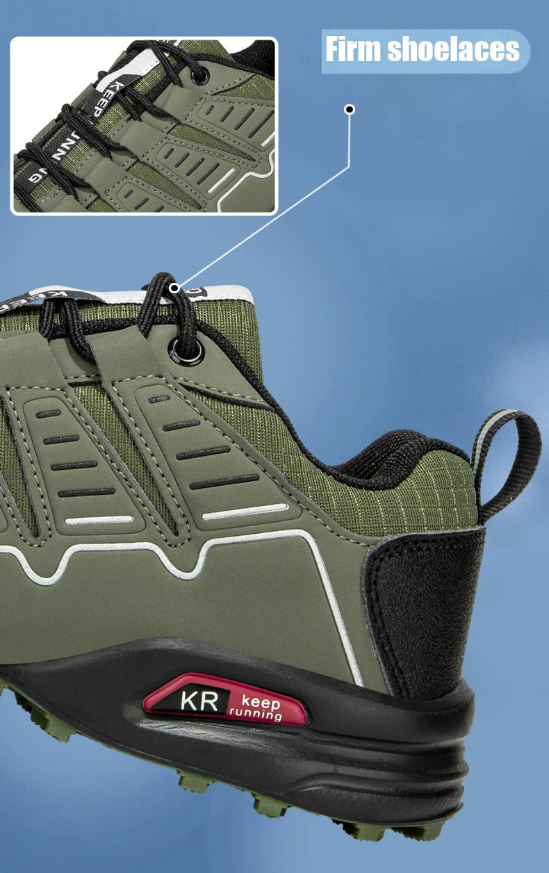 Scarpe Da Trekking Impermeabili Per Uomo Antiscivolo Da Caccia E Allenamento All Aperto Scarpe Da Passeggio Tattiche