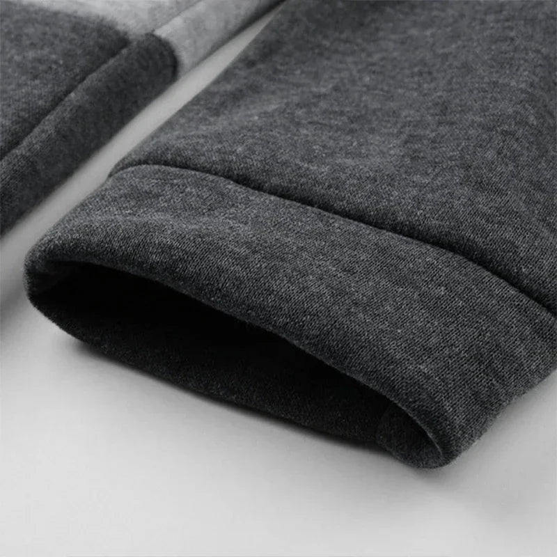 Tuta Da Donna Color Block Con Cappuccio Felpa Pantaloni Sportivi Versatili Casual Jogging Abiti Dalla Taglia S Fino A 3XL