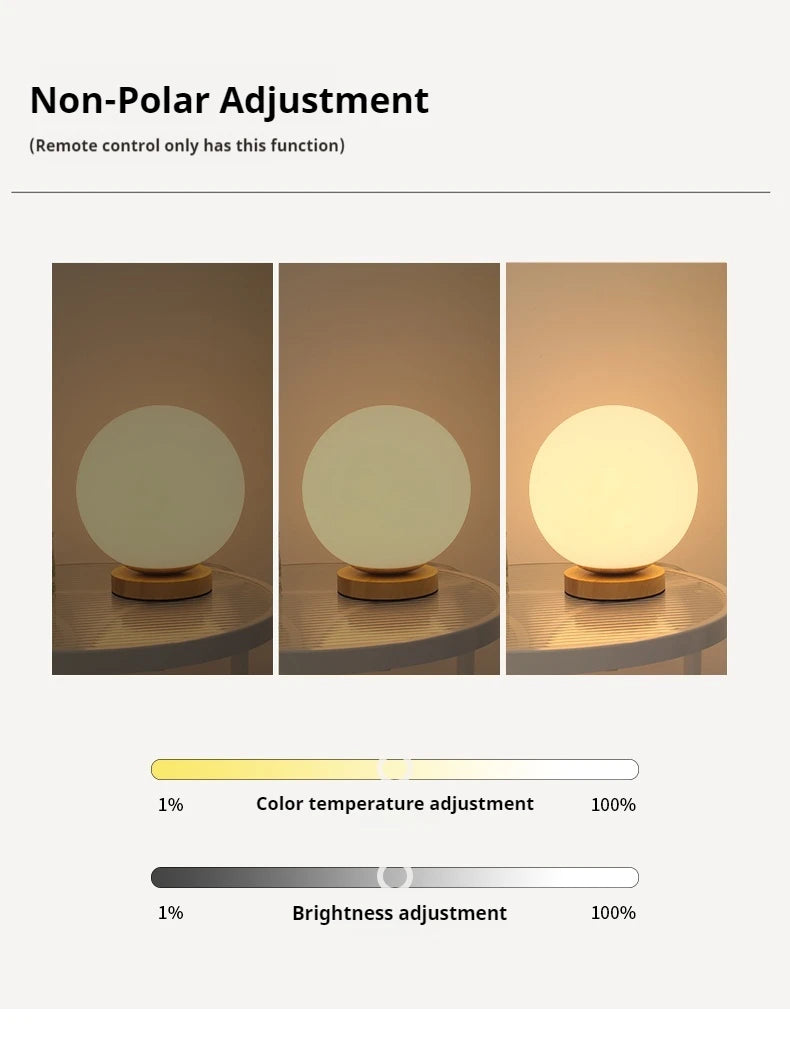 Lampada Da Notte LED Che Cambia Colore RGB Ricaricabile USB Per Comodino Tavolo Soggiorno Camera Da Letto Ufficio