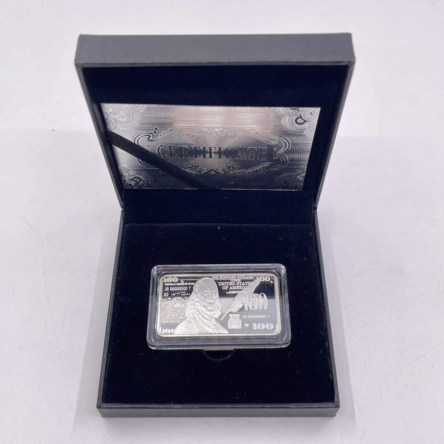 Lingotti Buffalo Placcati Oro Da 100 Dollari Stati Uniti D America Collezionabili Regalo Souvenir