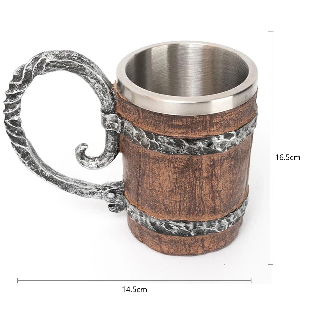 Barile In Legno Per Whisky 3L Con Tappo Rubinetto E Supporto Dispenser Per Cocktail E Appassionati