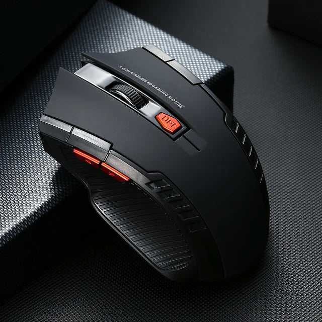113 Mouse wireless Mouse ottico wireless da 2,4 GHz con ricevitore USB Mouse wireless portatile a 6 pulsanti per laptop