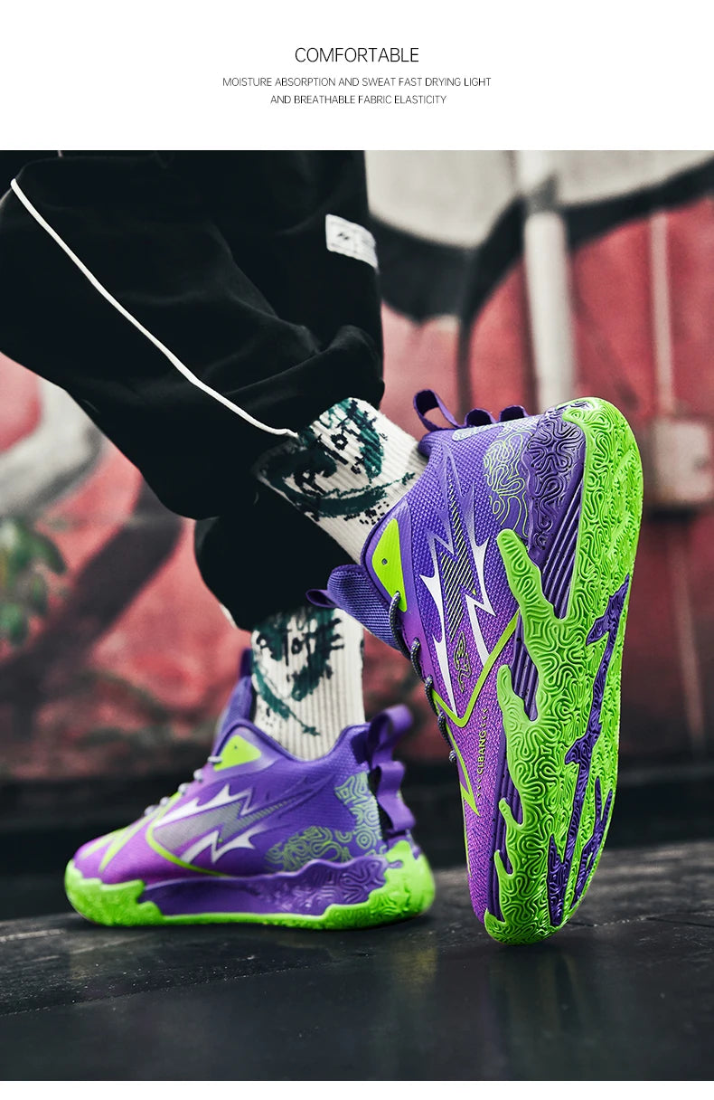 Scarpe Da Basket Professionali Da Uomo Per Allenamento Di Alta Qualità Imbottite E Impermeabili Da Campo Unisex