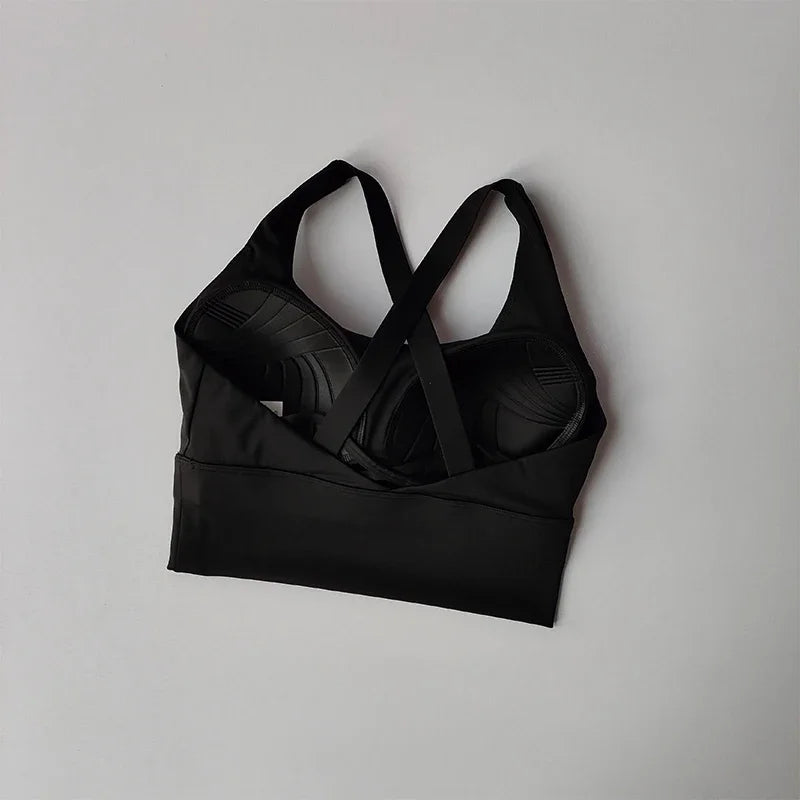 Reggiseno Sportivo Tutto In Uno Alta Intensità Antiurto Per Corsa Yoga Fitness Estivo WX238