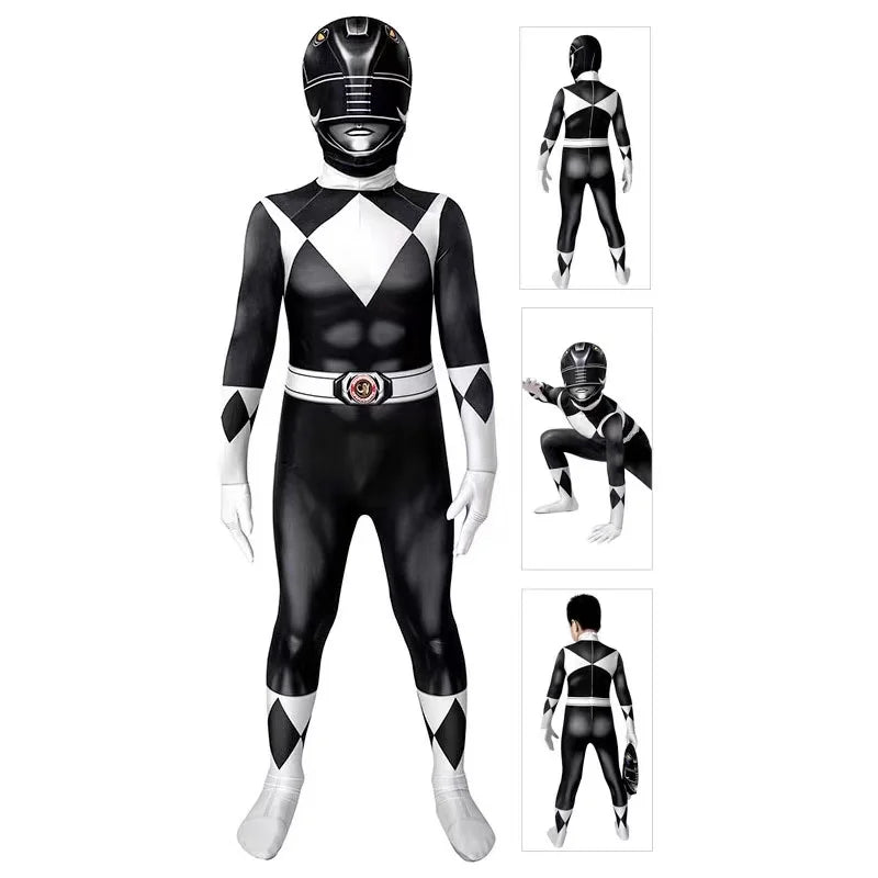 Costume Cosplay Morpher Supereroe Samurai Sentai Shinkenger Rangers Halloween Maschera Per Uomo Ragazzo
