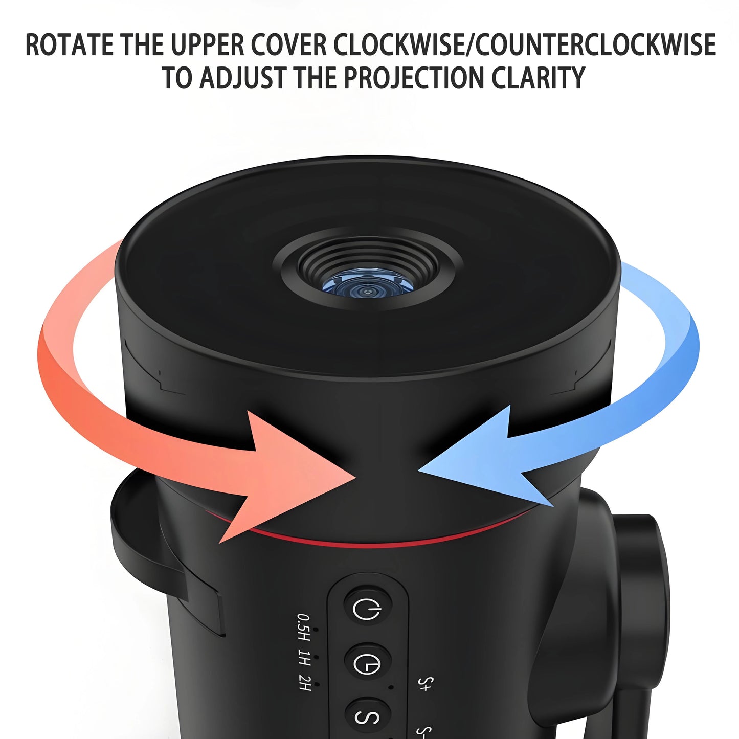 Luce Di Proiezione Planetaria Ultra HD 10 In 1 Con Timer Da Mezzo Ora E Controllo A 6 Tasti