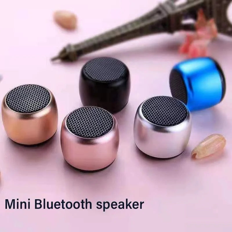 Mini Altoparlante Bluetooth Senza Fili Portatile In Metallo Lettore Musicale Per PC E Smartphone