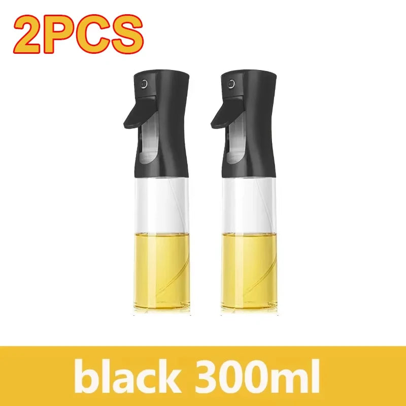 Bottiglia Spray Olio Da Cucina Riutilizzabile Ecologica In PET 200 Ml 300 Ml 500 Ml Spruzzatore Olio Di Oliva