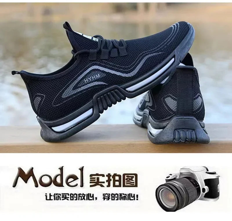 Scarpe Da Uomo Slip On Sneakers Alla Moda Traspiranti Per Allenamento In Palestra Scarpe Da Corsa Sportive Antiscivolo