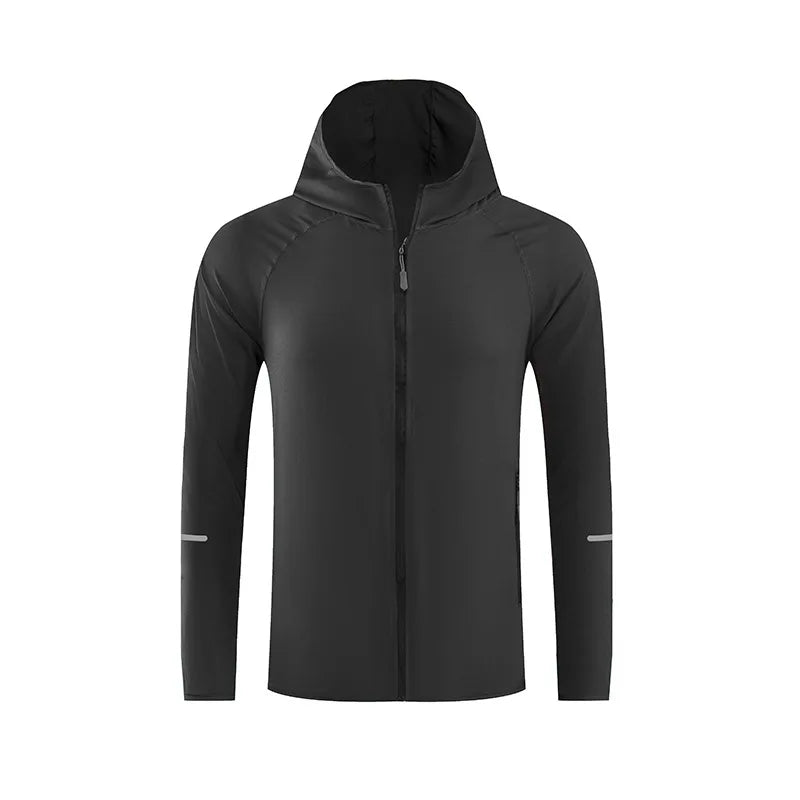 Giacca Da Corsa Sportiva Sottile Da Uomo Giacca A Vento Da Palestra Quick Dry Training Abbigliamento Fitness