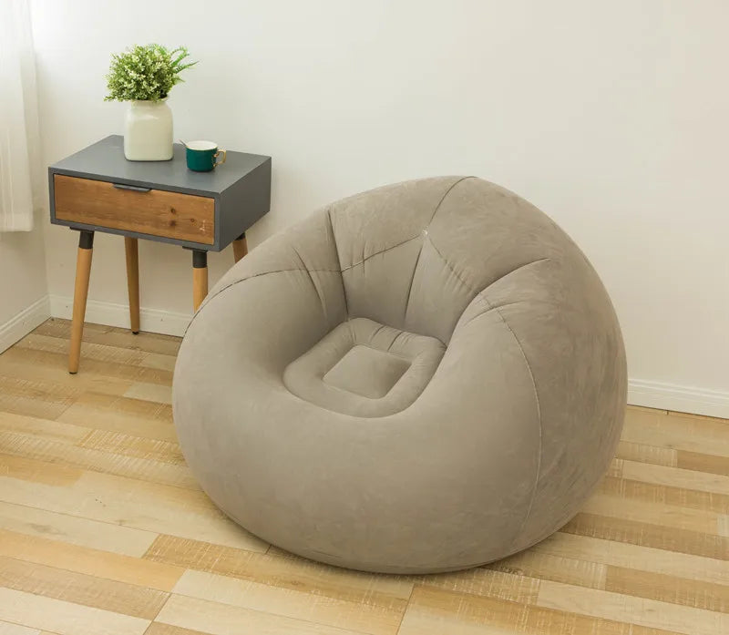 Grandi Divani Gonfiabili In PVC Azulblanco Per Soggiorno Campeggio Lettino Sedie Pouf Tatami