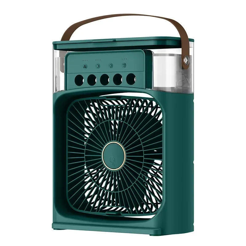 Ventilatore Umidificatore Portatile Per Uso Domestico Condizionatore Aria Tre Velocità Raffreddamento