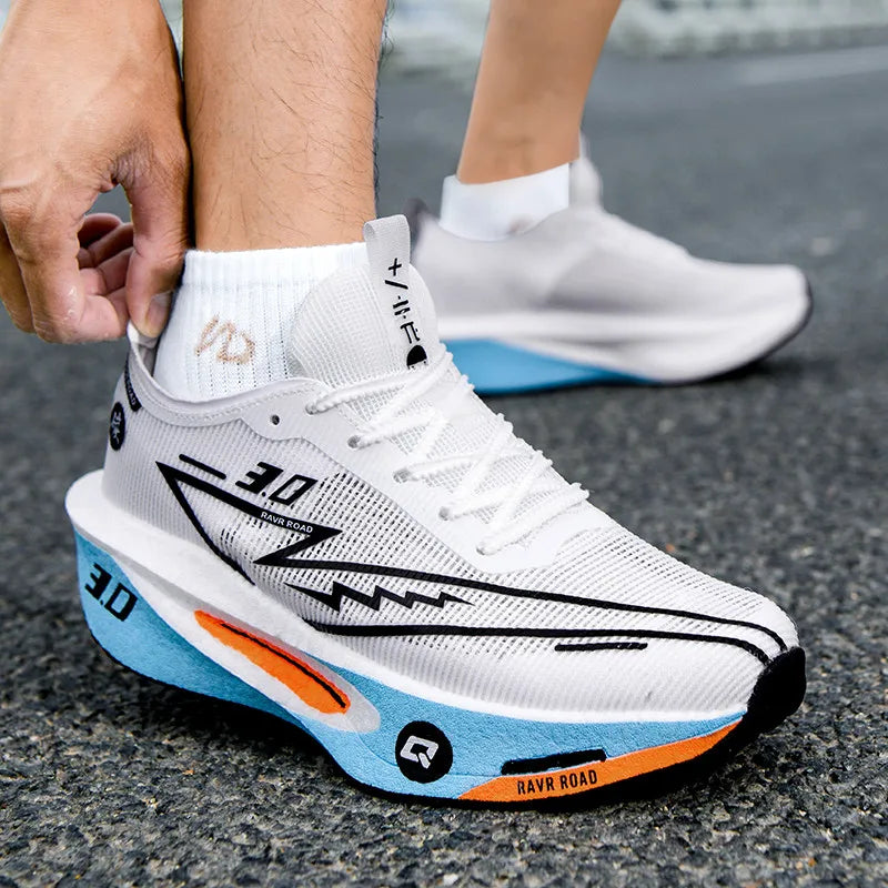 Scarpe Da Ginnastica In Carbonio Con Bordo Antiscivolo Ammortizzate Per Corsa Tennis Casual Per Uomo E Donne