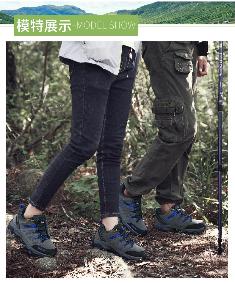 Stivali Da Trekking Da Montagna Per Uomo E Donna Scarpe Passeggio Resistenti All Usura Scarpe Da Arrampicata Estiva