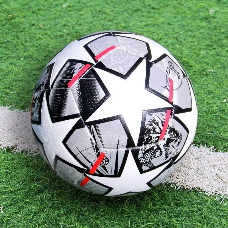 Pallone Da Calcio PU Taglia 5 Per Allenamento Eventi Europei Controllo Resistenza Professionale