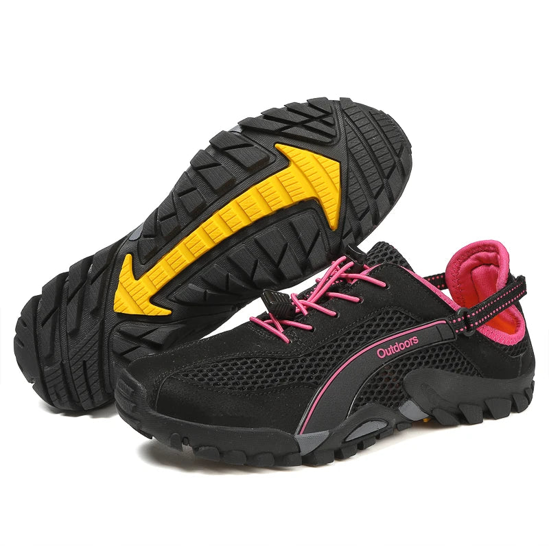Scarpe Da Acqua Alte Uomo Ad Asciugatura Rapida Traspiranti In Mesh Antiscivolo Per Trekking E Arrampicata Slip On