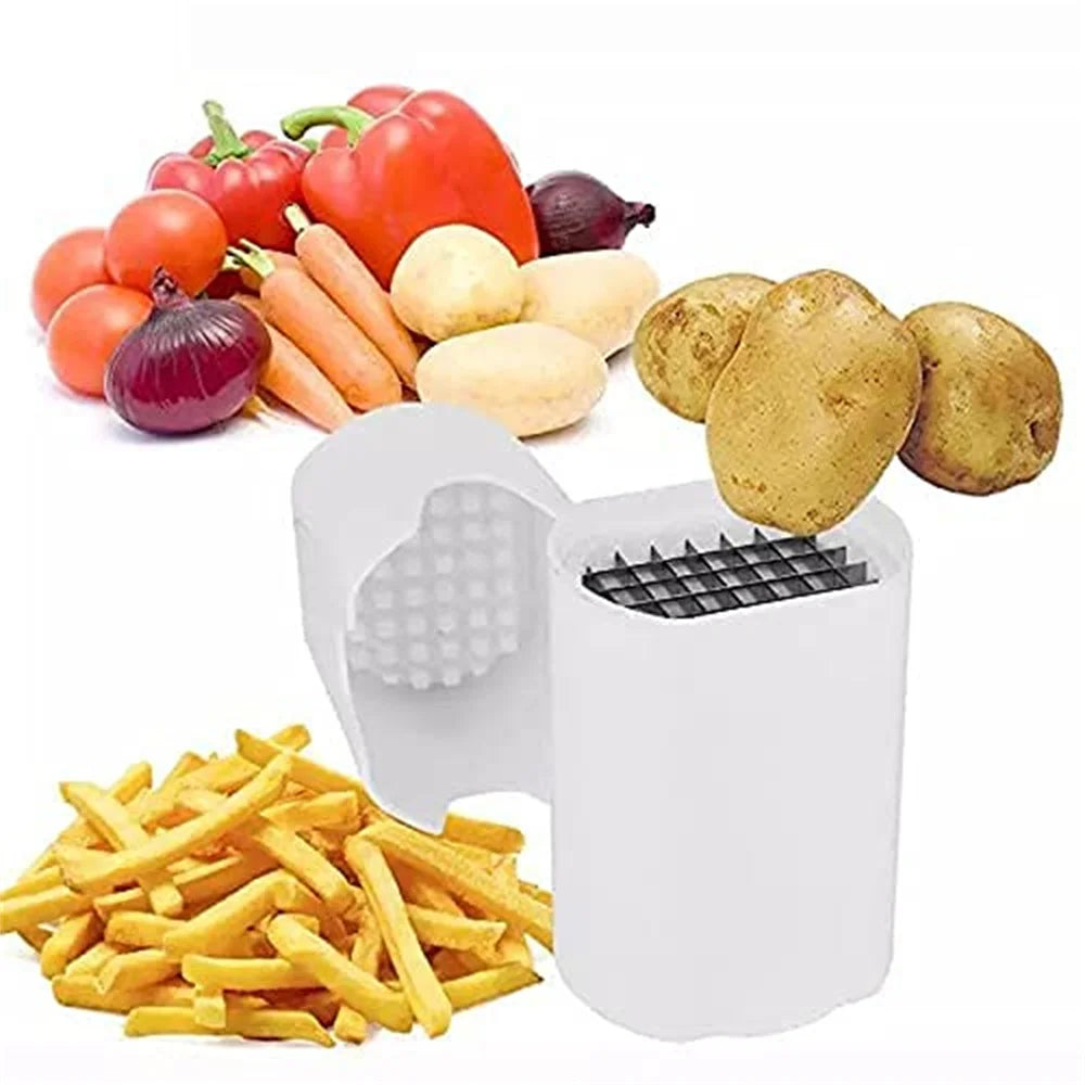 Affettatrice Verdure E Patate Taglio Naturale French Fry Cutter Veggie Dicer Veg Chopper In Acciaio Inox