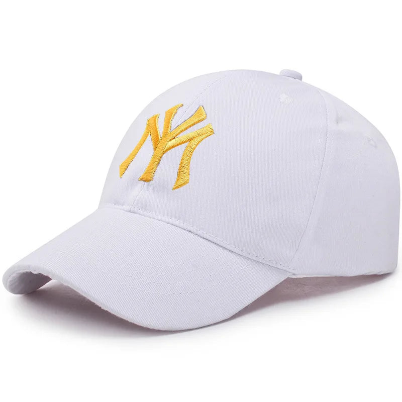 Berretto Da Baseball Unisex Ricamo Lettera Cappello Hip Hop Regolabile Esterno Protezione Solare Primavera Autunno