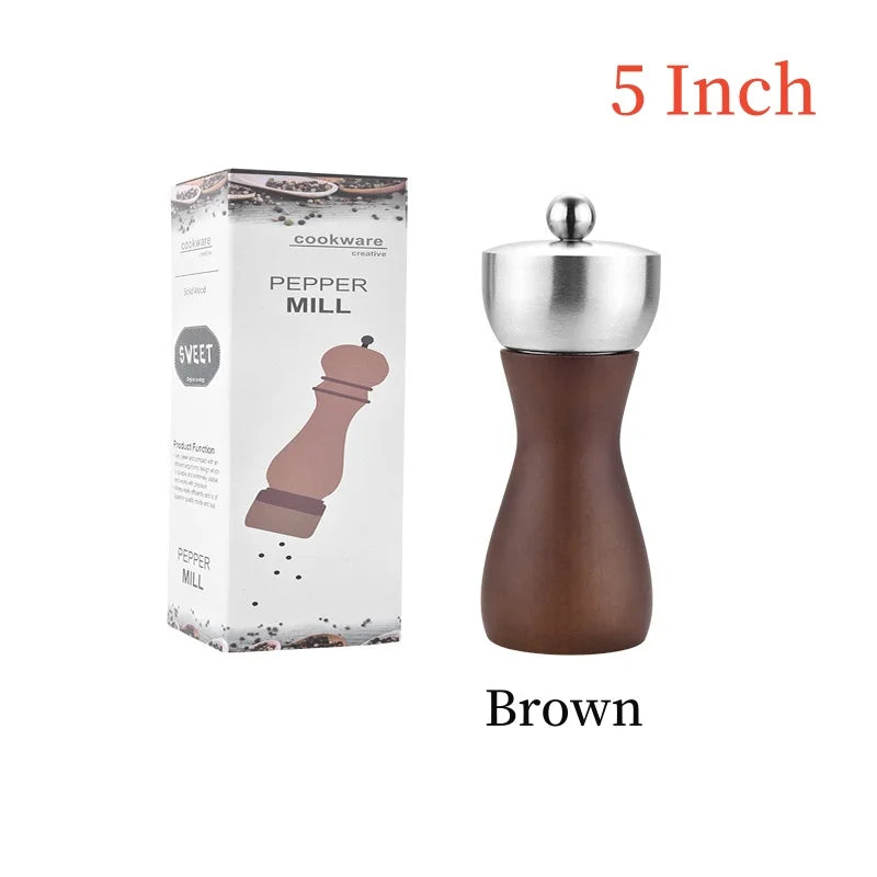 Set Di Macinapepe Manuale Per Sale E Pepe In Ceramica Regolabile Con Testa In Acciaio Inossidabile 304 Domestiche