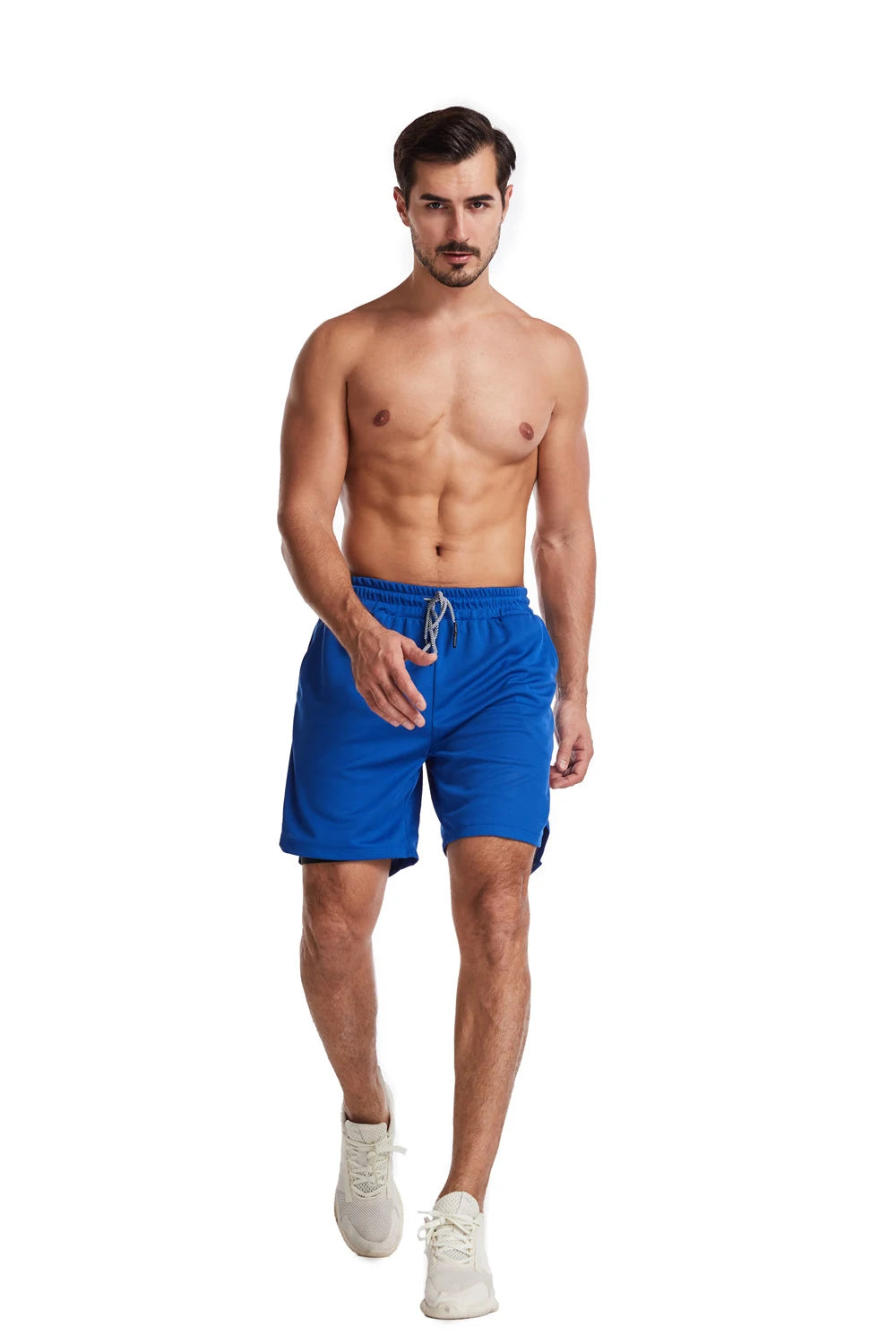 Pantaloncini Da Corsa Da Uomo 2 In 1 Palestra Allenamento Fitness Estivi 2025 Nuovi