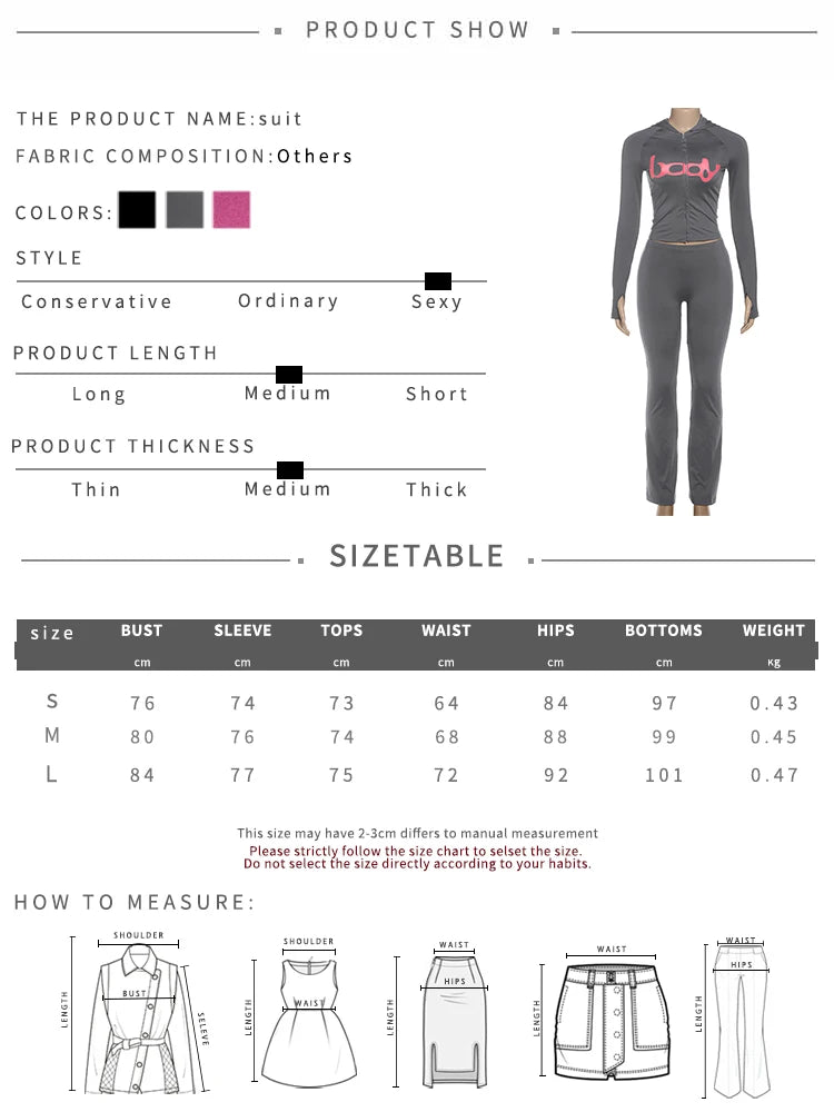 Tuta Due Pezzi Da Donna Con Giacca Cappuccio E Leggings Abbinati Slim Fit Streetwear Sportivo