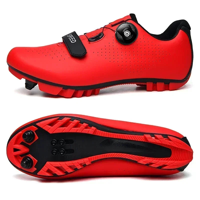 Scarpe Da Mountain Bike Da Uomo Con Attacchi Per MTB Impermeabili Traspiranti Comfort Massaggio E Aumento Di Altezza