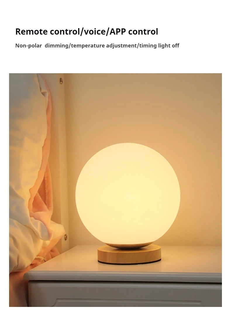 Lampada Da Notte LED Che Cambia Colore RGB Ricaricabile USB Per Comodino Tavolo Soggiorno Camera Da Letto Ufficio