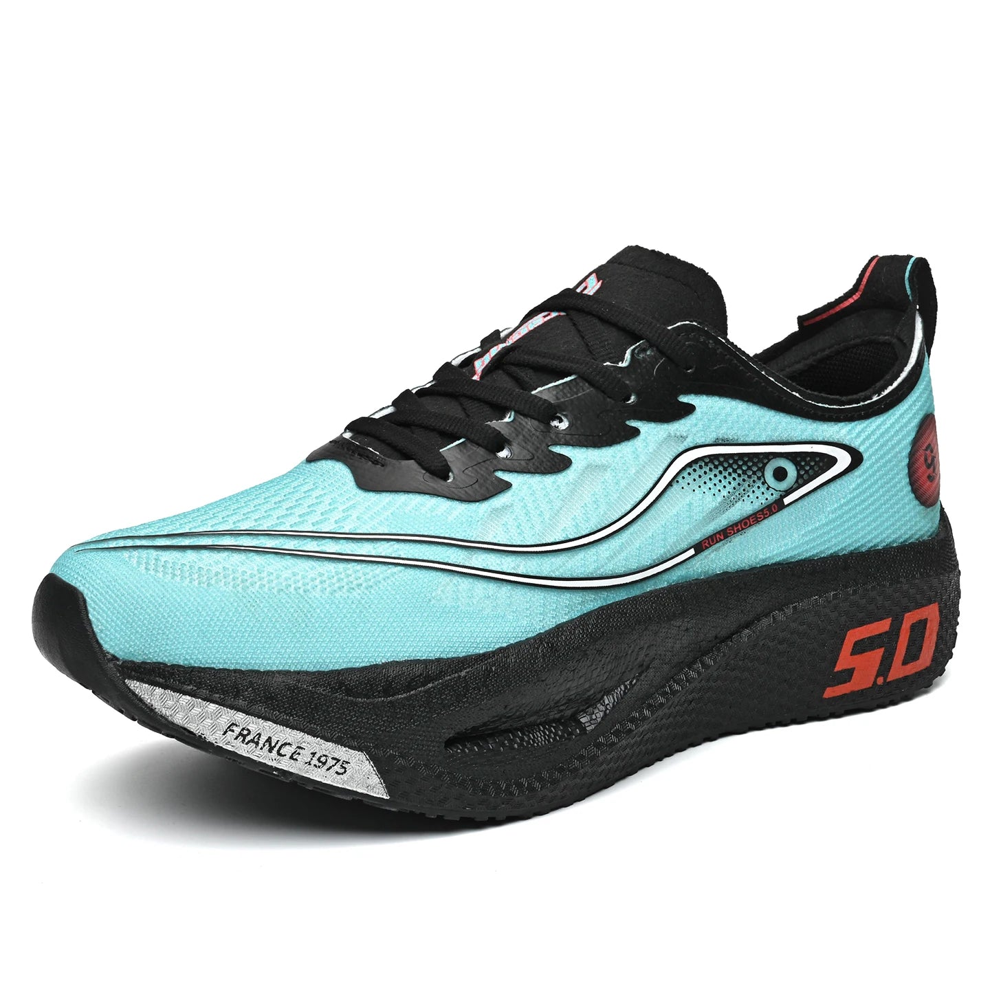 Scarpe Da Corsa Sportive Unisex Traspiranti Comfort Outdoor Nero Taglia 10 Per Uomo E Donna