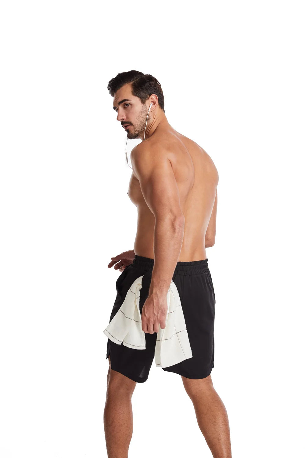 Pantaloncini Da Corsa Da Uomo 2 In 1 Palestra Allenamento Fitness Estivi 2025 Nuovi