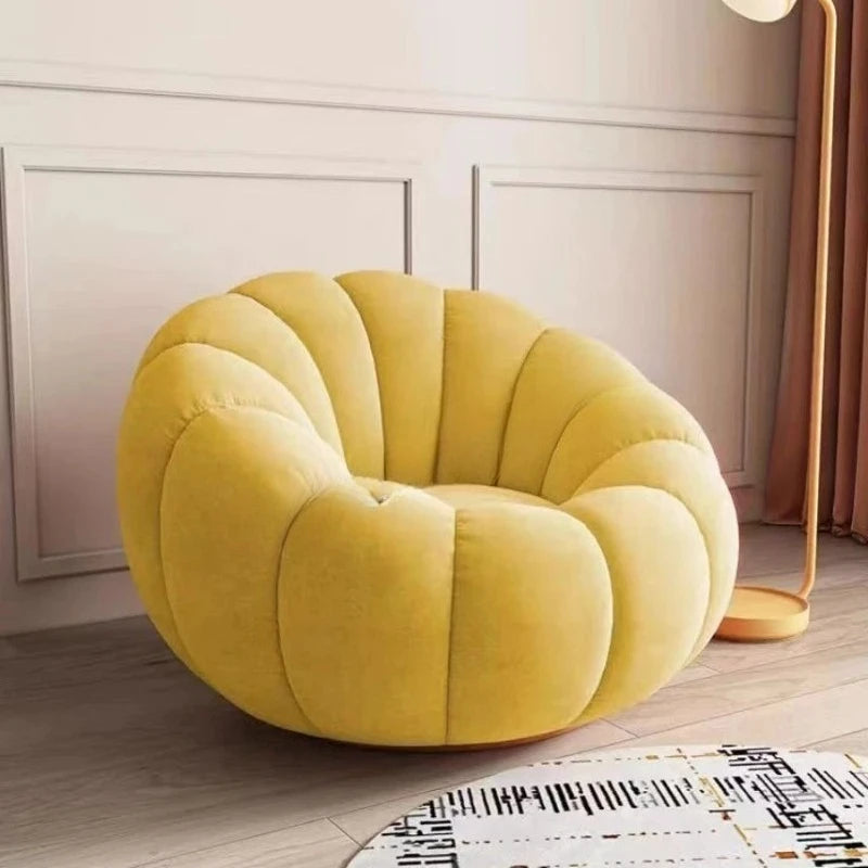 Divano Pigro A Forma Di Zucca Per Soggiorno E Letto Lusso Morbido Design Moderno Nordico Decorazioni Per Casa
