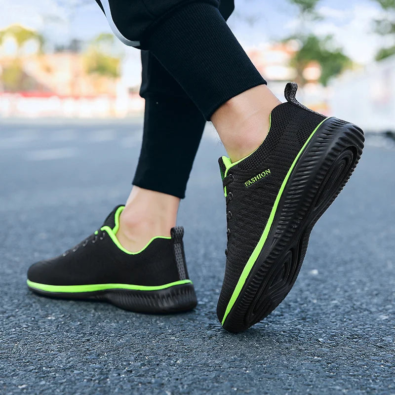 Scarpe Da Corsa Da Uomo Leggere Traspiranti Sneakers Sportive Per Jogging E Passeggio In Mesh Con Lacci Comode