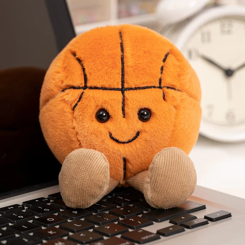 Peluche GDzaccly Sportivi Adorabili Palline Morbide Cuscino Regalo Di Natale Per Ragazzi Basket Calcio Tennis Biliardo