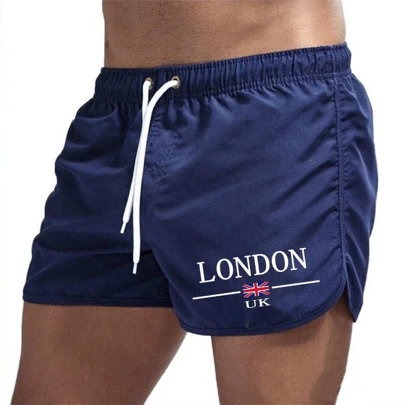 Pantaloncini Da Nuoto Uomo Ad Asciugatura Rapida Costume Da Bagno Estivo Traspiranti Con Coulisse Per Surf E Palestra