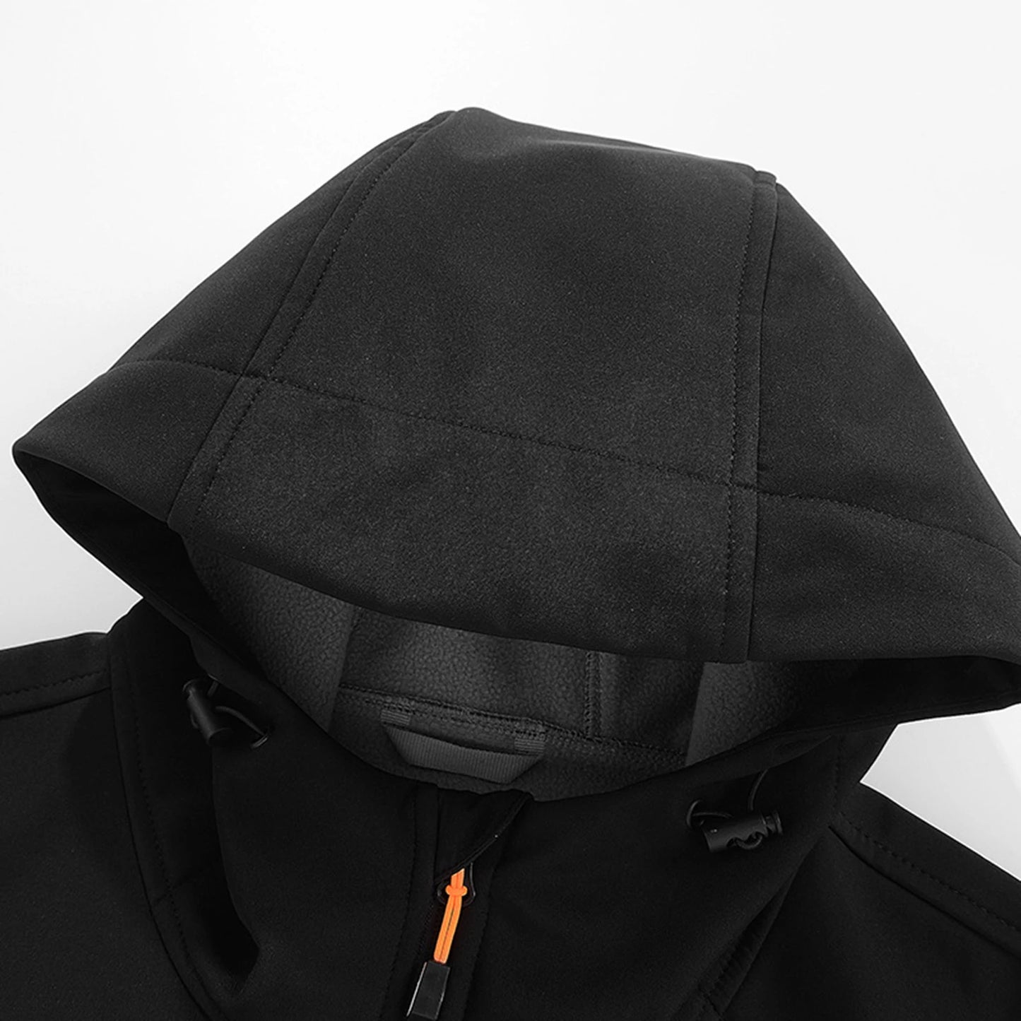 Giacche Con Cappuccio Impermeabili Uomo Autunno Inverno, Ideali Per Escursionismo Caccia Pesca All'aperto Fleece Casual