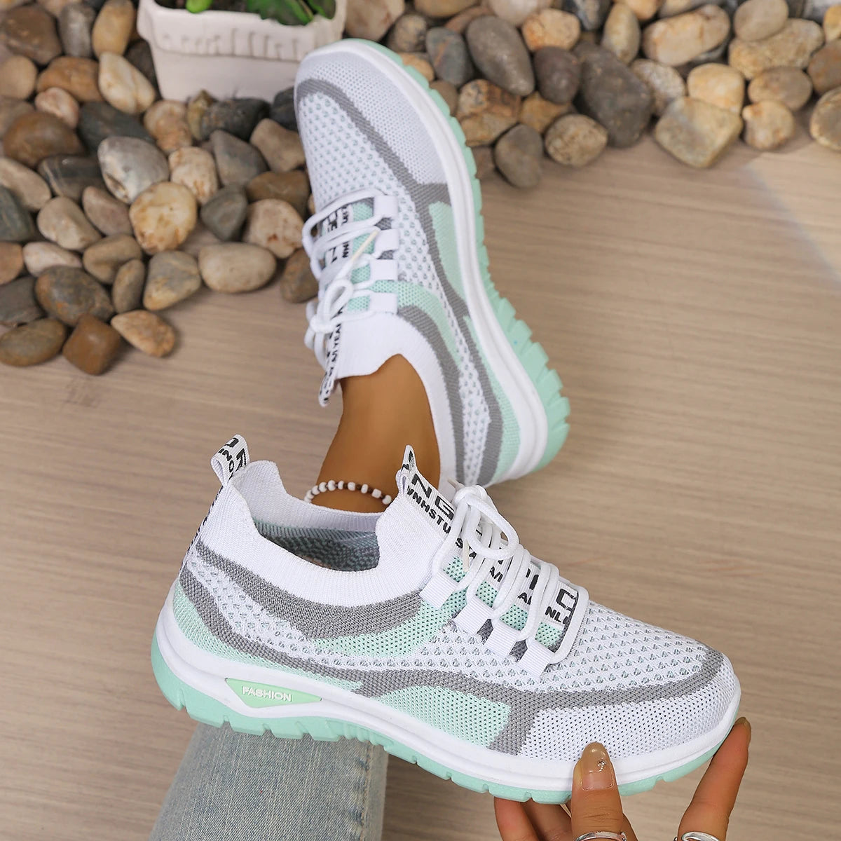 Scarpe Da Donna Estate 2026 Sneaker Casual Nuovo Stile Bicolore Scarpe Da Lavoro Versatili E Alla Moda