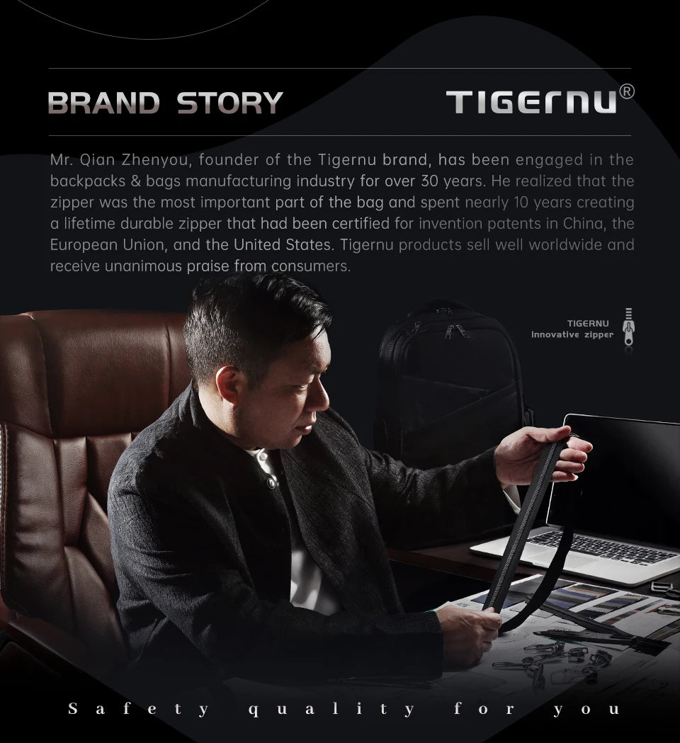 Tigernu Zaino Da Uomo In Nylon 14 15.6 17.3 Pollici Per Laptop Zaino Da Scuola E Viaggio