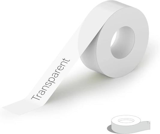 Etichette Termiche Autoadesive 15 mm 7 m Carta per Stampante Ufficio Compatibile P12 P15 Q30 D30 KingJim LR5C