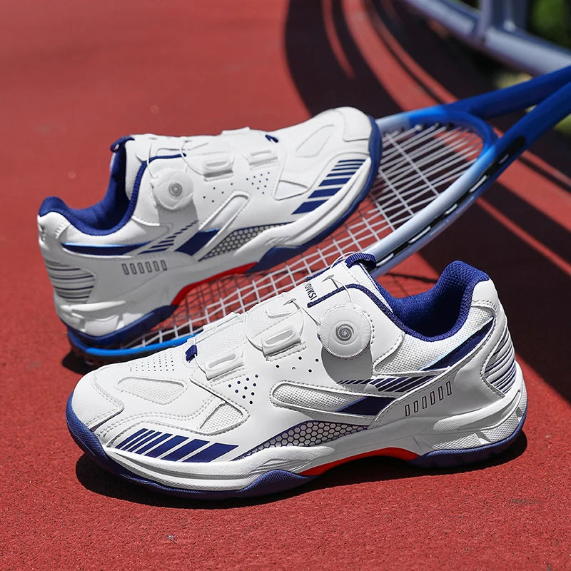 Scarpe da Badminton con Allacciatura Rapida Uomo e Donna Allenamento Ginnastica Antiscivolo Ammortizzanti Pallavolo