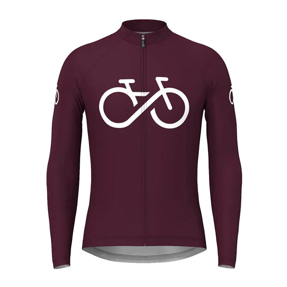 Maglia Da Ciclismo A Maniche Lunghe Uomo Traspirante MTB Mountain Bike 2025 Primavera Autunno Triathlon