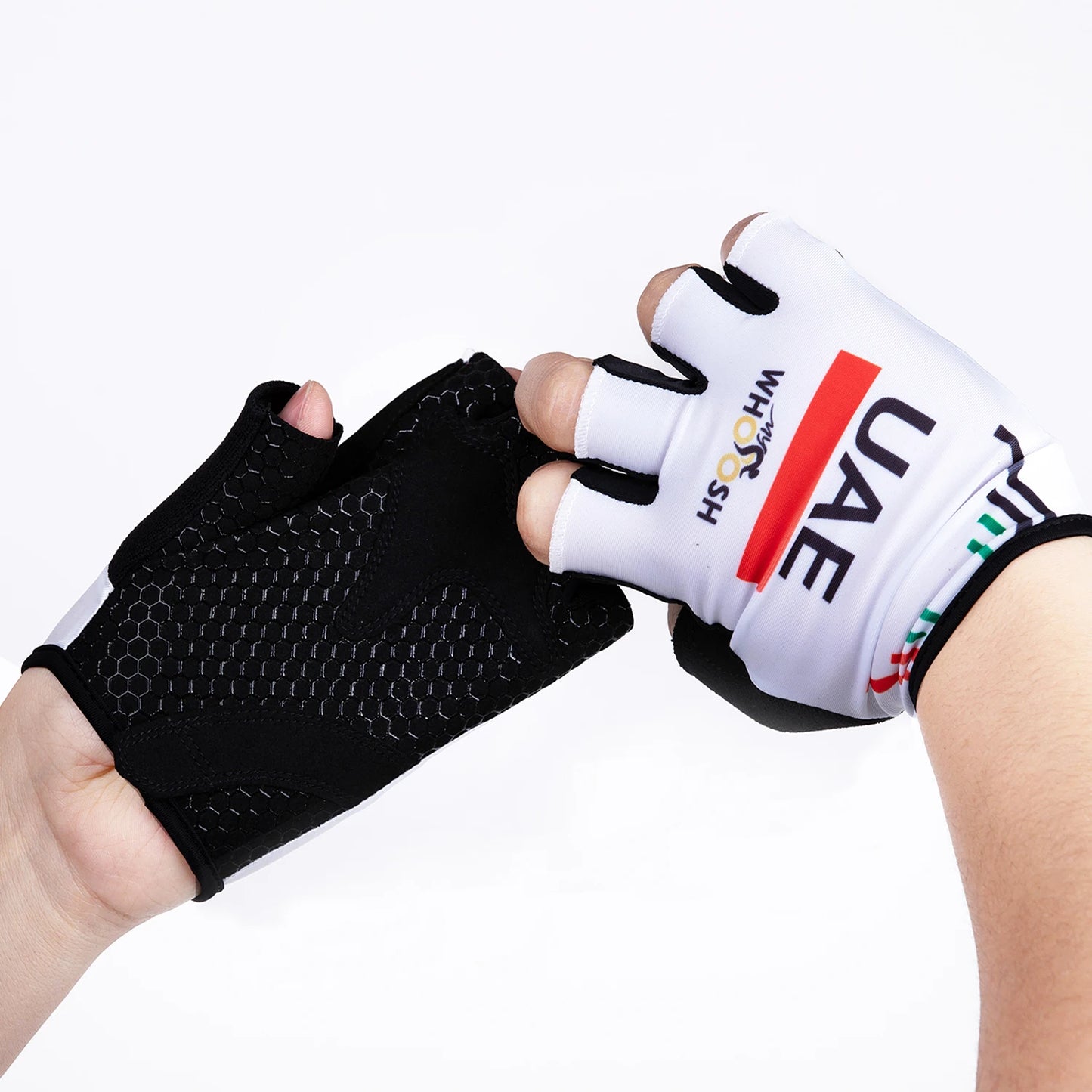Guanti Da Ciclismo UAE 2026 Unisex Mezze Dita Per Corsa Fitness Palestra Ciclismo INEOS Team