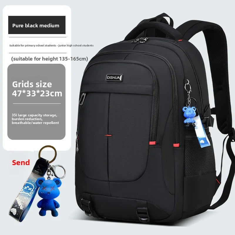 Zaino Mimetico Da Viaggio 2025 Per Uomo Due Dimensioni Borsa Da Scuola Ad Alta Capacità Per Studenti Universitari Ragazzi